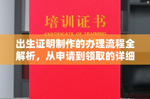 怀安出生证明制作的办理流程全解析，从申请到领取的详细指南
